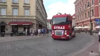 Straż Pożarna: Parada z okazji 180 lecia Warszawskiej Straży Pożarnej - 4.06.2016