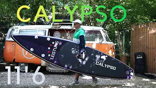 Сапборд надувной двухслойный SUP-BOARD LEISTUNG CALYPSO 350х81х15 см