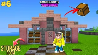 ||I Built a NEW STORAGE ROOM in my survival world||Minecraft 1.20 Survival||