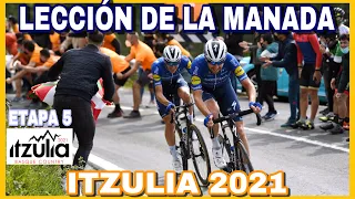 RESUMEN ETAPA 5 ➤ ITZULIA 2021 🇪🇸 La Manada de Lobos da una Lección