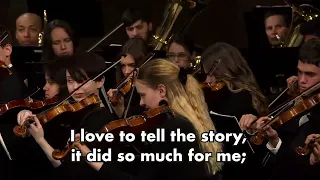 "I Love to Tell the Story" -  Hymn 457 - orchestra