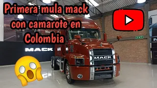 Primera Tractomula Mack con camarote en Colombia #tractomulas #colombia