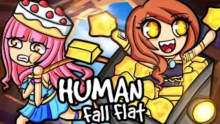 All the GOLD is mine in Human Fall Flat!