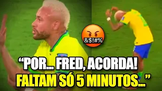 🚨 VAZOU A REAÇÃO DO NEYMAR AO GOL DA CROÁCIA! COBROU O FRED E FICOU MUITO P...