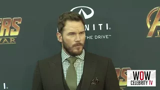 Chris Pratt at The Premiere Of Disney And Marvel's "Avengers  Infinity War"