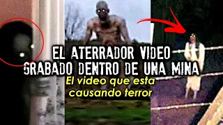 El aterrador video grabado en una mina | Está causando terror