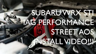 Subaru WRX STI | IAG Performance AOS Street Install DIY