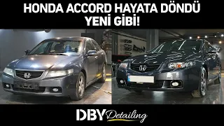 Yeni Gibi! | Honda Accord 2.4 Kapsamlı Detay Uygulamaları | Far Temizliği & Boya İşlemleri