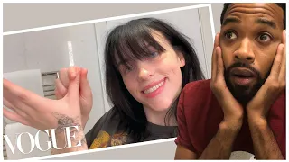 Billie Eilish's Post-Show Beauty Routine | Beauty Secrets | Vogue Reaction