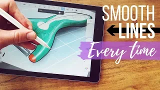Draw Smooth Lines INSTANTLY! - Sketchbook Pro