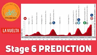La Vuelta 2022 Stage 6 TOP 10 favourites preview & podium prediction