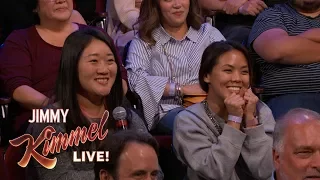 Behind the Scenes with Jimmy Kimmel & Audience (BTS Fans)
