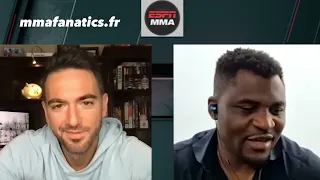 Quand on dit à Francis Ngannou qu'il a peur de Jon Jones 👀