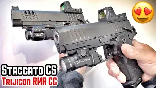 Staccato CS + Trijicon RMR CC for Concealed Carry 【Gun51】