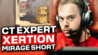 How to Play B Short on Mirage CT Side - xertioN