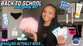 everything you NEED in your school emergency kit! *the best guide* | genesis aymari