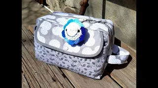 @erkavarrjvelemotthon  Utazó neszesszer varrása részlet |👜😀❤ DIY Travel Pouch Bag