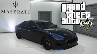 GTA 5 Lampadati Cinquemila (Maserati Quattroporte) The Contract DLC