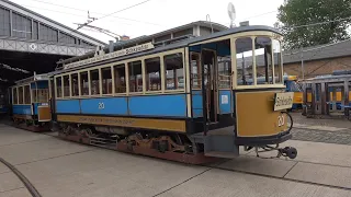 Leipzig Straßenbahnmuseum 2022-08-21 150 Jahre fahren die in Leipzig