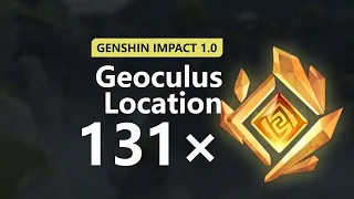 All 131 Geoculus Location | Genshin Impact 4.4 UPDATED, BETTER & FASTER!