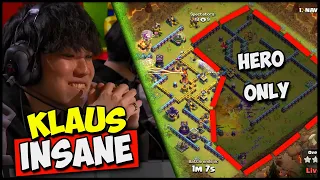 Klaus is BROKEN! Heroes Remove 60% of Base with NO Healers!