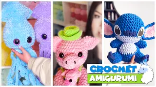 TikTok Crochet  Amigurumi 🦄 PLUSHIES 🦄 Crochet TOYS Compilation 170 | @anea_design_studio