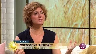 Almenäs till Sissel Kyrkjebø: "Jag blir helt kär i dig, Sissel!" - Nyhetsmorgon (TV4)