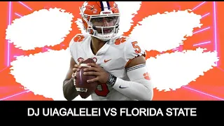 Dj Uiagalelei vs Florida State 2022 | 2024 NFL Draft Film |