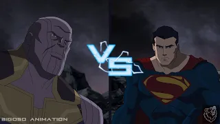 Superman Vs. Thanos (Multi-versus)  I Fan Animation I