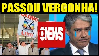 GLOBO NEWS PASSA VERGONHA AO VIVO EM ENQUENTE !