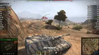 Как убить танк, стоящий сзади на JagdPZ E100