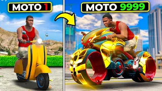 Evoluindo Motos NORMAIS para MOTOS DO FUTURO!! (GTA 5)