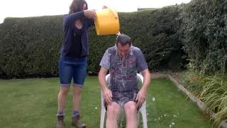 THE ICE BUCKET CHALLENGE, with two rubber Ducks.