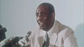 Somalian President Siad Barre Warns the USSR Against Involvement in the Ogaden War | Nov. 1977