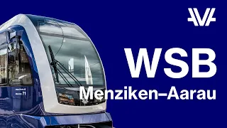 Komplette Führerstandsfahrt Menziken–Aarau (WSB)