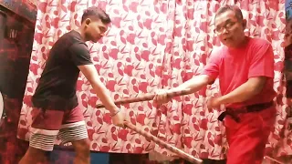 Arnis de Mano Disarming Techniques(with  cane and empty hand)