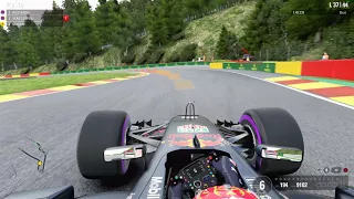 F1 2017 - Event #1 - Verstappen Spa Belgium