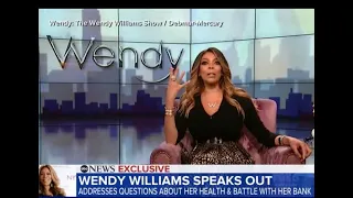 Wendy Williams interview on Good Morning America addressing her health & her return to TV (3/17/22)
