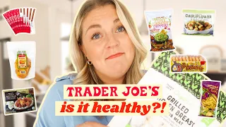 Nutritionist REVIEWS Popular TRADER JOE’S Items | What’s Healthy? Trader Joe’s Popular Items 2022