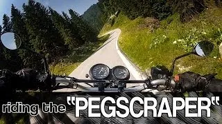 RAW onboard: little Honda goes for a WILD yet SMOOTH ride! riding Passo di Pramollo [part 2]