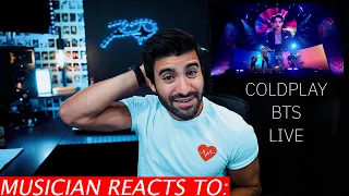 Musician Reacts To Coldplay X BTS My Universe Live on Graham Norton