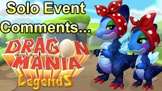 Reading DML Solo Event Comments... Events are NOT IMPOSSIBLE! YOU Are Wrong AGAIN! (DML Event Rant)