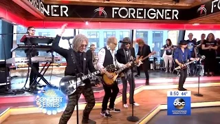 Foreigner - Performs Feels Like The First Time - GMA