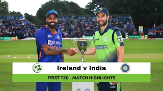 Highlights: Ireland v India 1st T20I, 2022