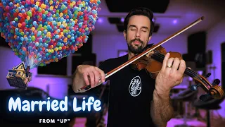 "Married Life" from "Up" - Violin Tutorial