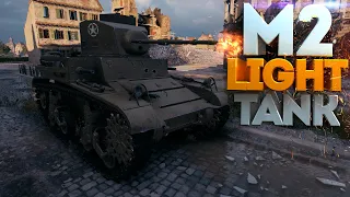 M2 Light Tank • 13 ФРАГОВ • WoT Gameplay