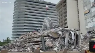 Rescue mission, investigation continues at collapsed condo building site in Surfside, Florida