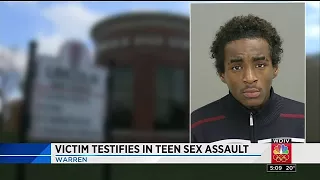 Victim testifies in teen sex assault case