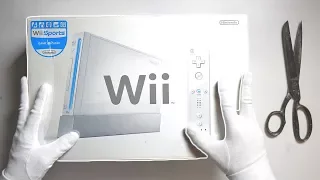 NINTENDO WII UNBOXING! Original White Backwards Compatible Console