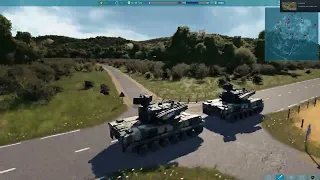 WARNO Soviet advance Skirmish. No commentary